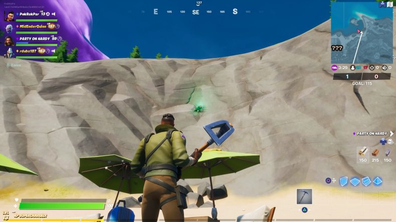 fortnite ship thruster