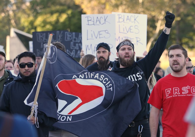 anifa antifascists Department Homeland Security foreign terrorists