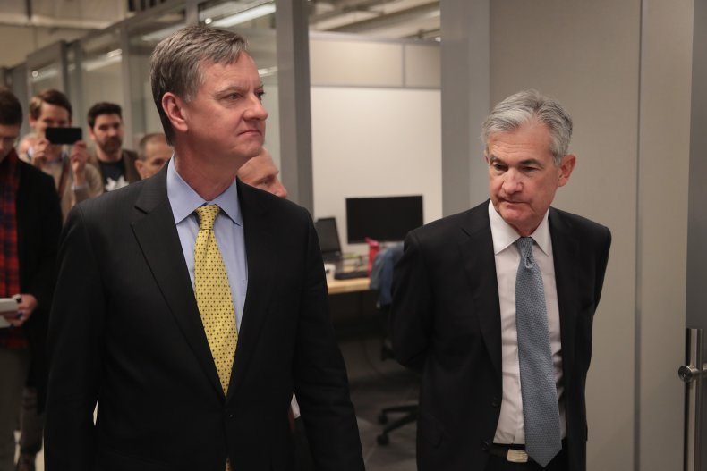 Jerome Powell and Charles Evans