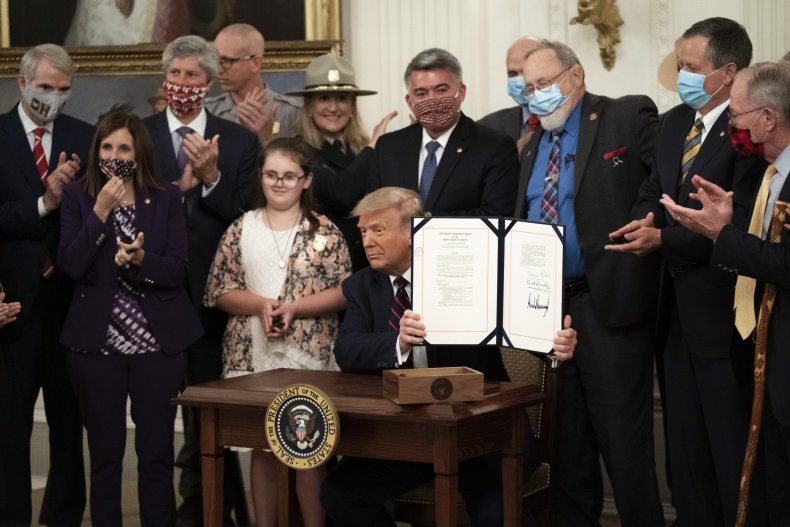 Donald Trump Outdoors Act