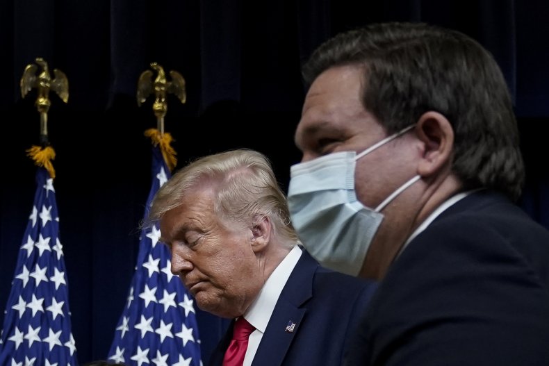 DeSantis and Trump