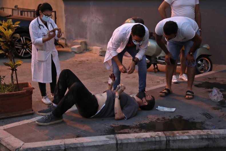 Getty Images Beirut Aid