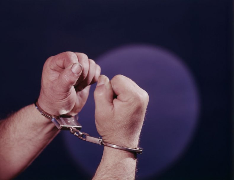 Man in handcuffs