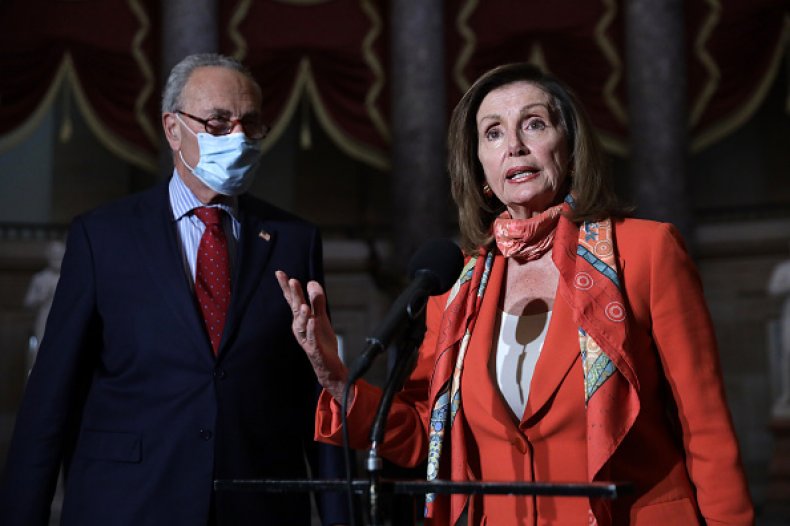 Pelosi Schumer Stimulus Negotiations