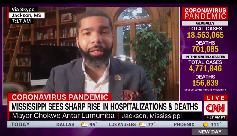 Jackson Mayor Chokwe A. Lumumba
