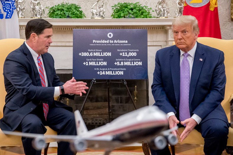 Ducey and Trump Ducey and Trump