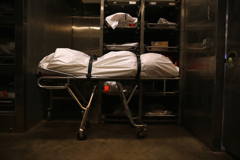 Dead body Tuscon Arizona morgue 2014