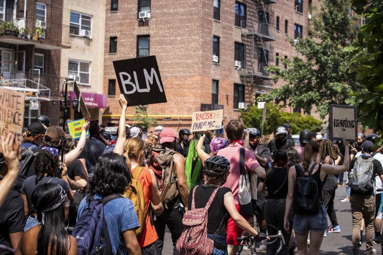 Black Lives Matter Protest in Queens