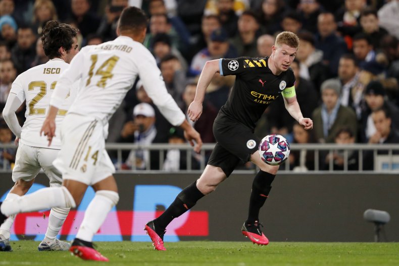Real Madrid, Manchester City, Champions League
