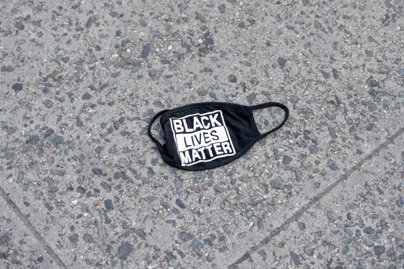 Black Lives Matter mask Black Lives Matter mask