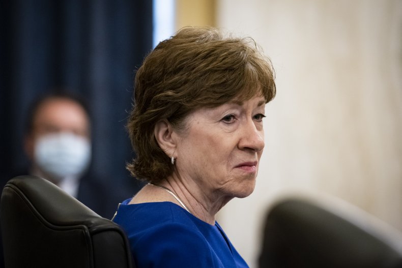 susan collins sara gideon polls trump obama