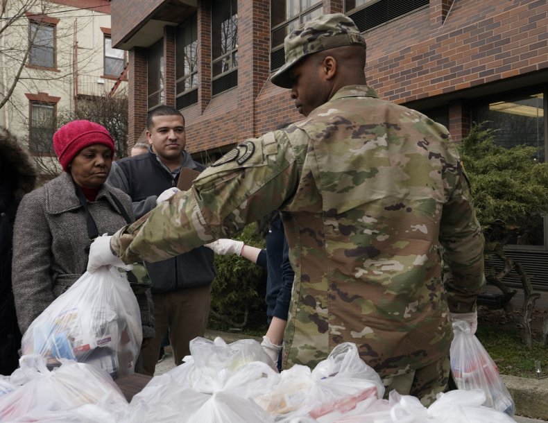 National Guard COVID-19 Trump funding states