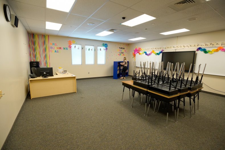 florida scuola riapertura aula covid