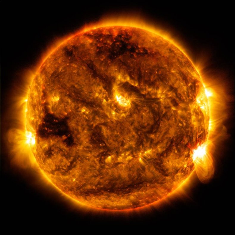 the sun