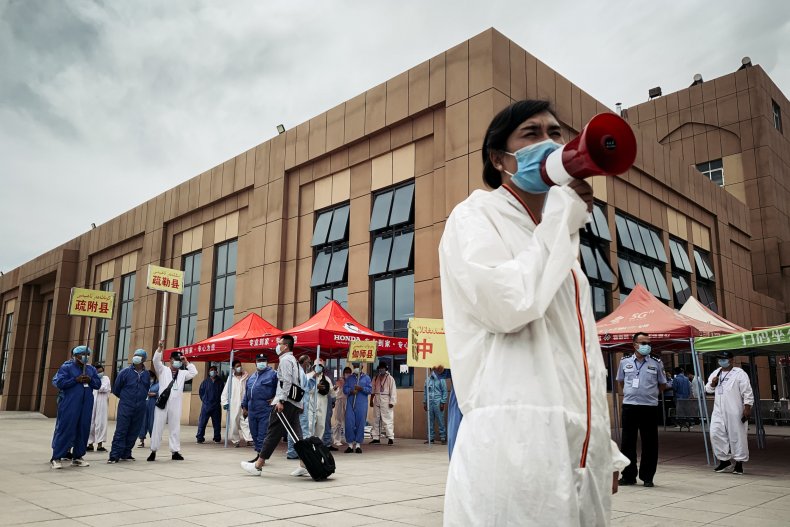 Xinjiang during coronavirus