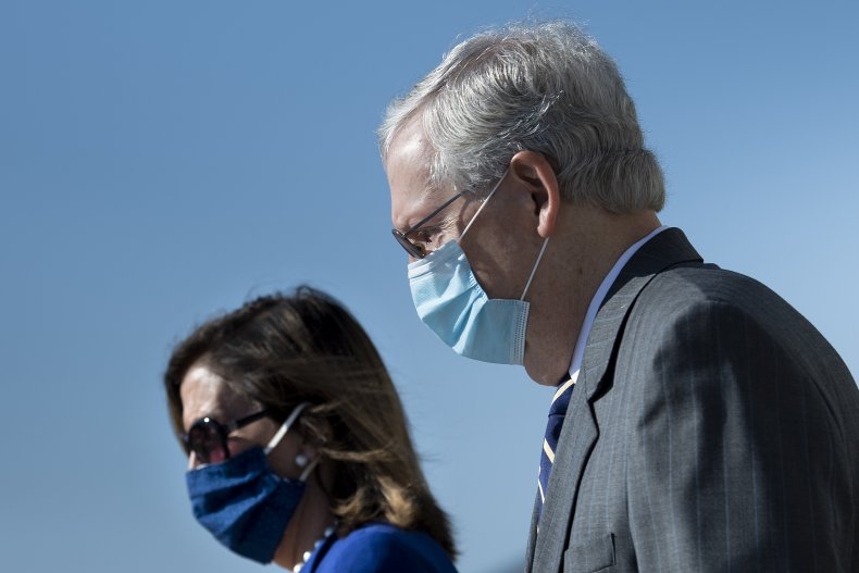Nancy Pelosi and Mitch McConnell
