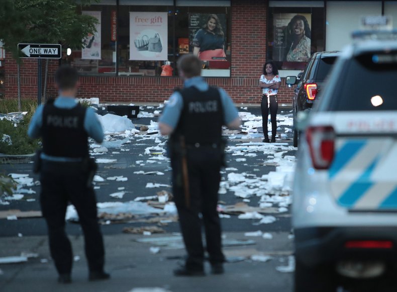 Looting in Chicago
