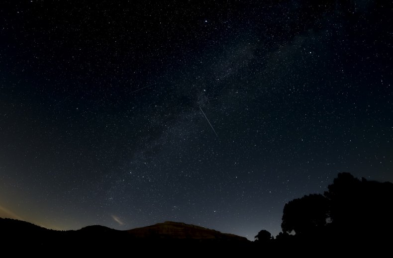 Perseid meteor shower