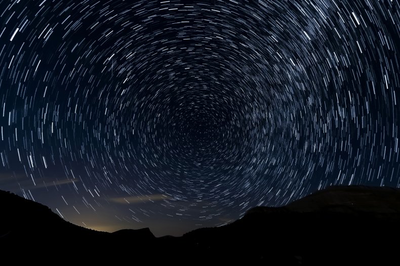 Perseid meteor shower
