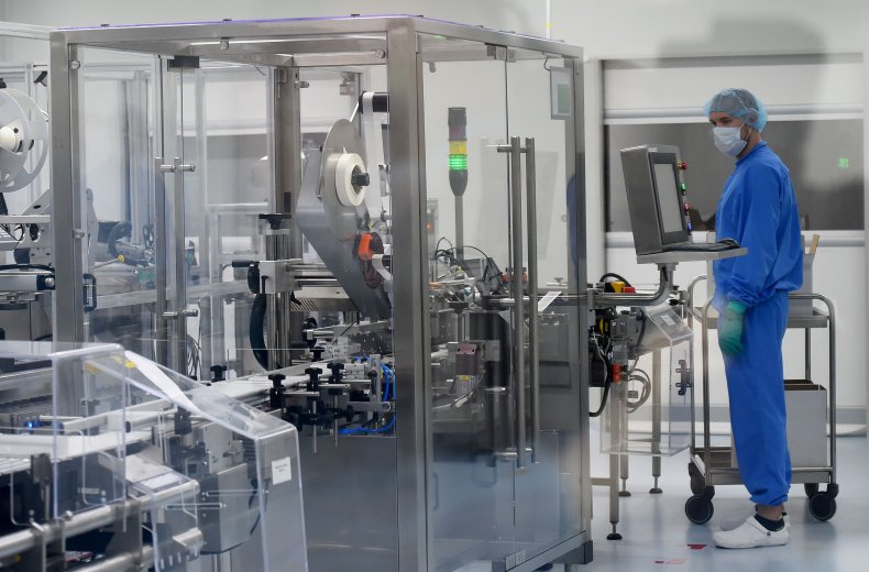 Coronavirus vaccine lab