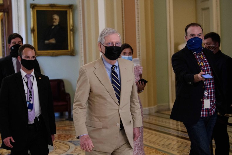Senate Majority Leader Mitch McConnell