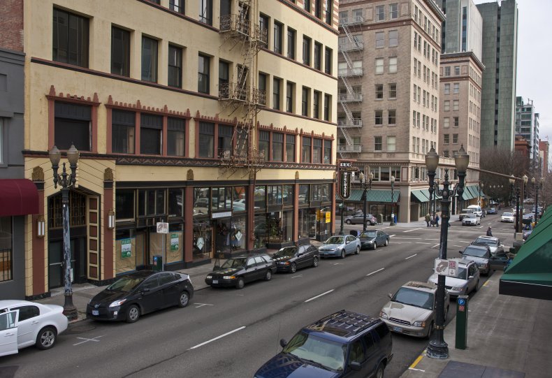 Portland, Oregon, street, 2012