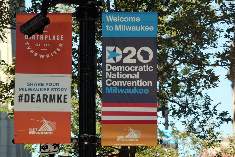 DNC sign