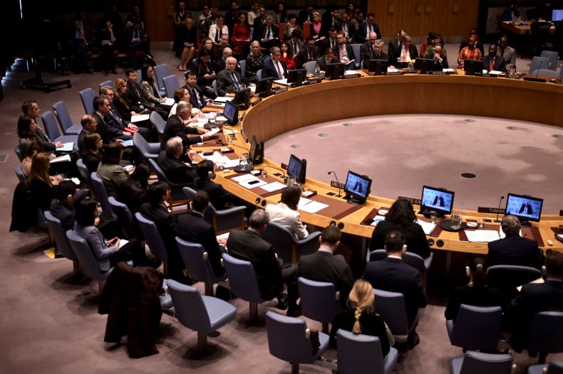 UN Security Council meeting in February