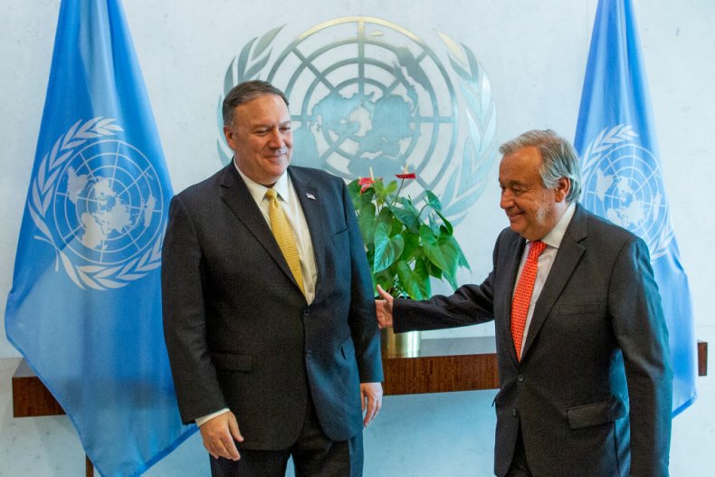Pompeo at UN