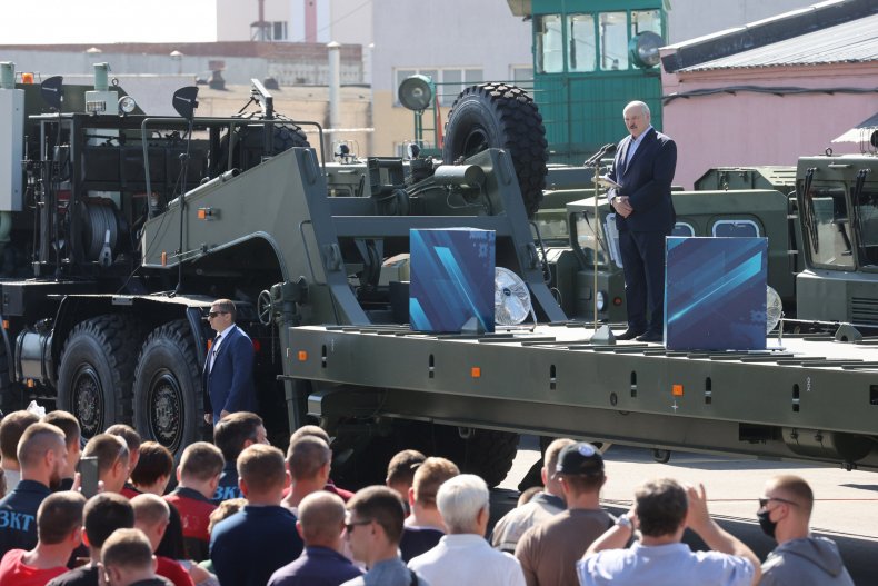 Belarus' President Alexander Lukashenko