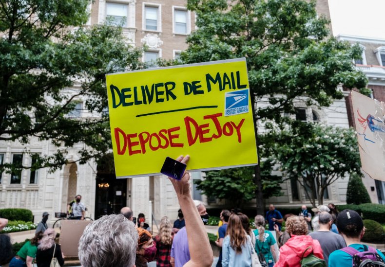 USPS protest