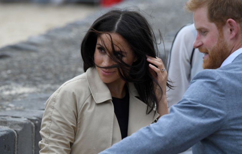 Prince Harry and Meghan Markle in Melbourne