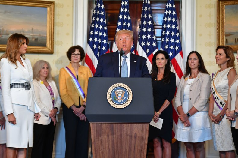 donald trump women