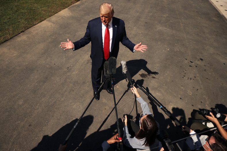 Donald trump press briefing