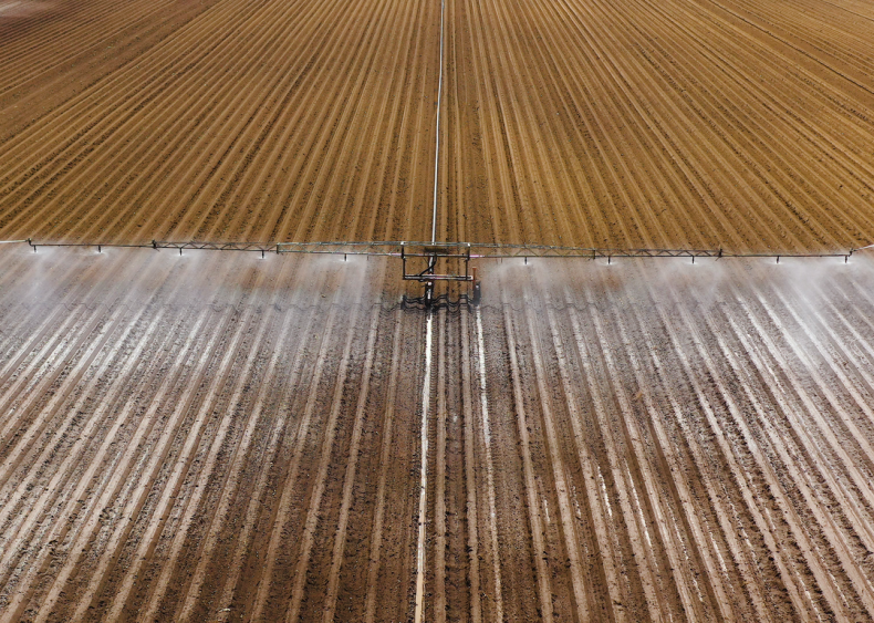 Irrigation is putting stress on water supplies
