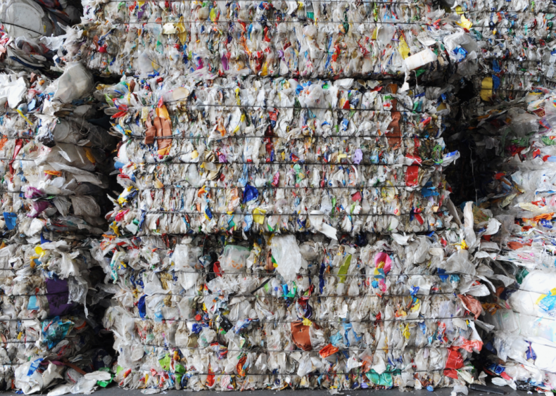 Most plastic waste is not recycled