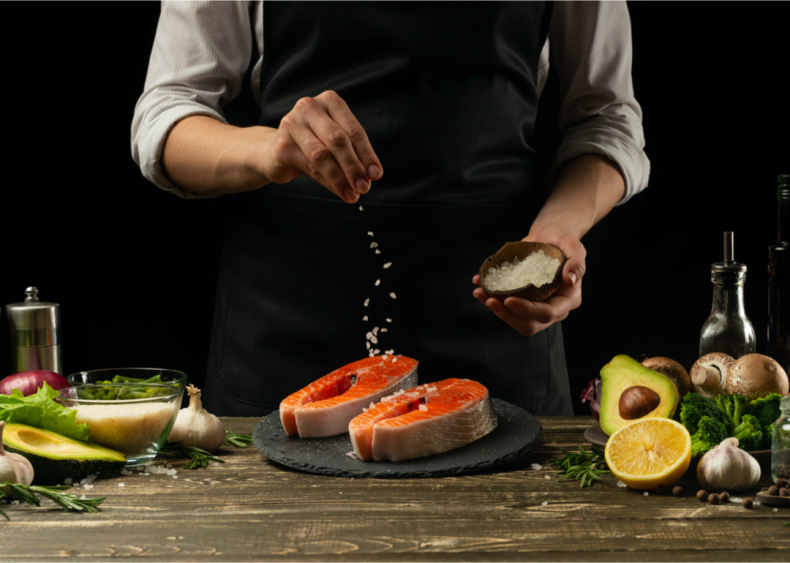 Reduce carbon footprint by choosing fish over meat
