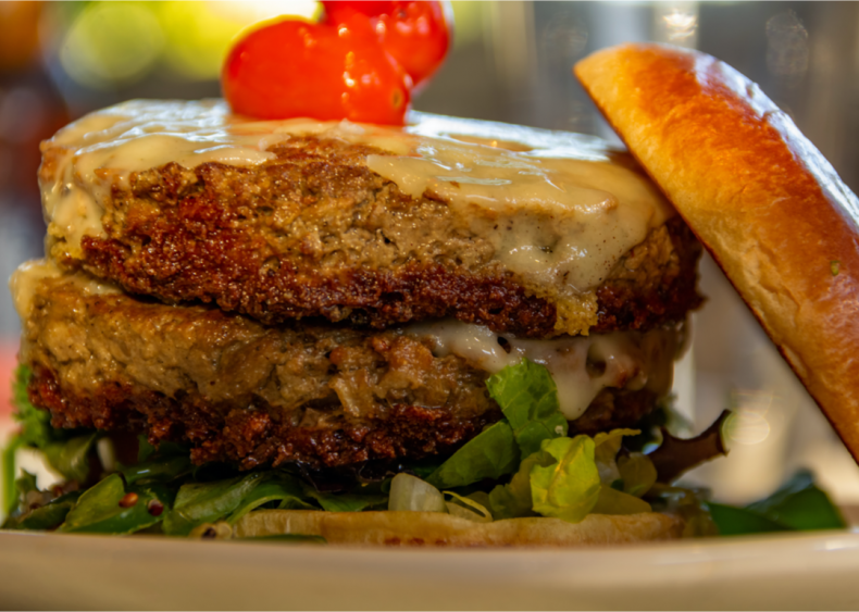 Plant-based burgers still have a negative impact