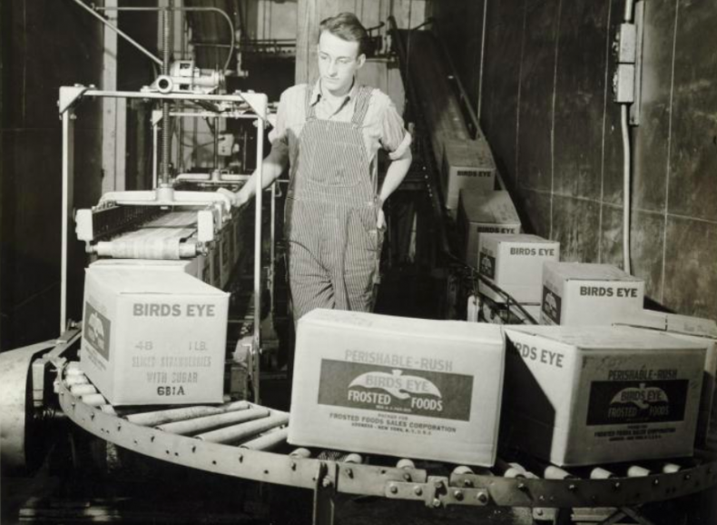 1928: Clarence Birdseye perfects flash-freezing