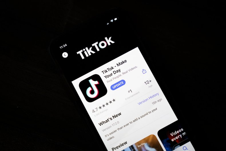 TikTok in Apple App Store
