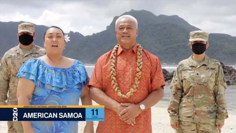 American Samoa, Pentagon, uniform, Troops, DNC, Biden