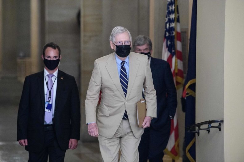 Senate Majority Leader Mitch McConnell