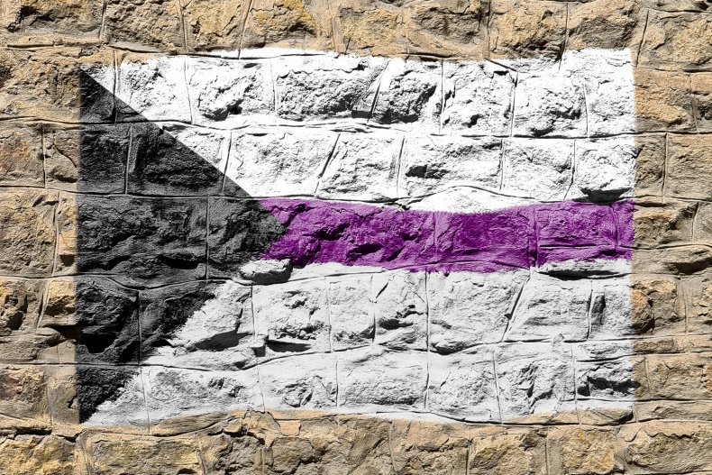 demisexuality, asexuality, demisexual flag 