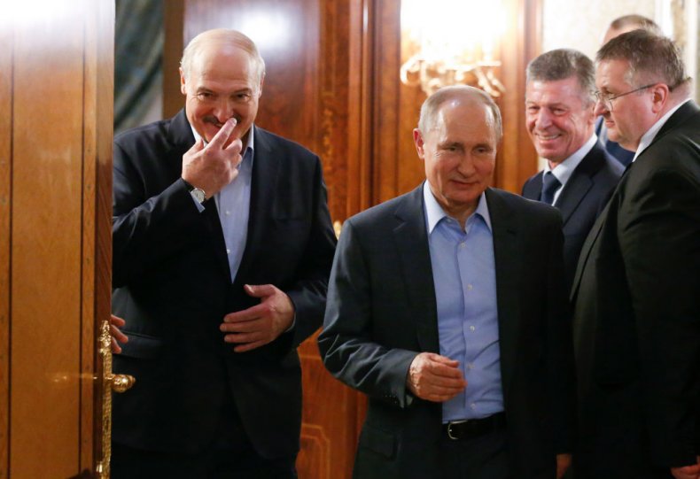 Lukashenko and Putin Lukashenko and Putin