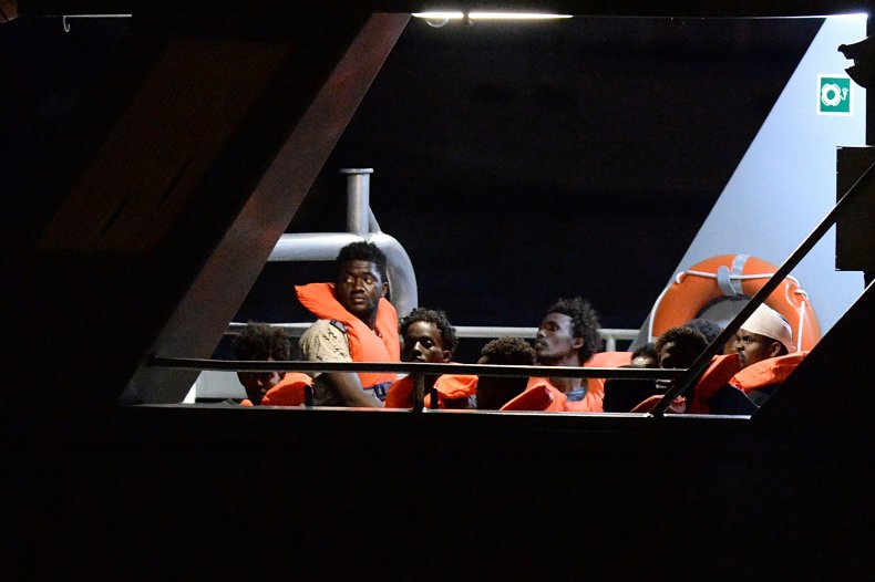 Migrants, part of group of 65 rescued