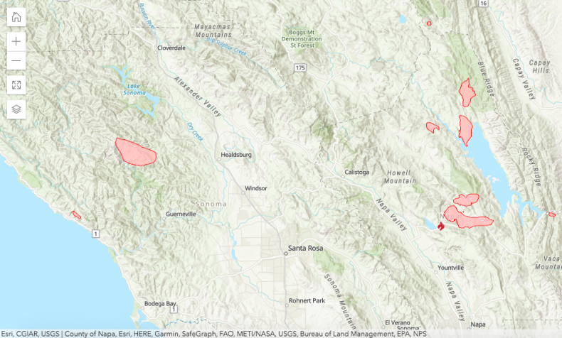 California Fire Map