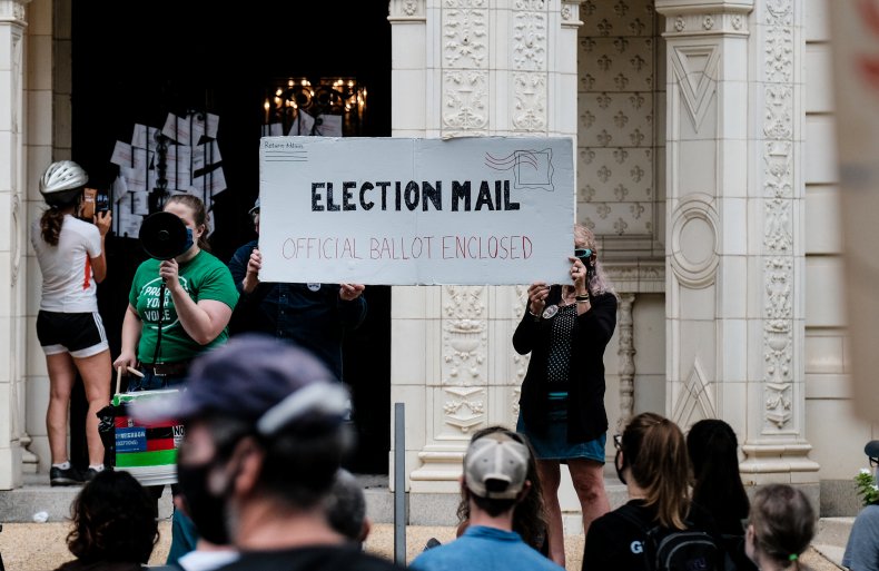 Protests USPS