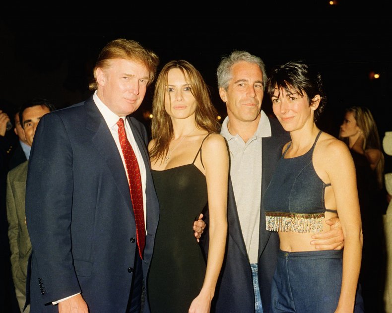 Trump and Epstein 