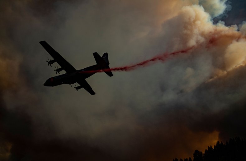 LNU Lightning Complex fire California