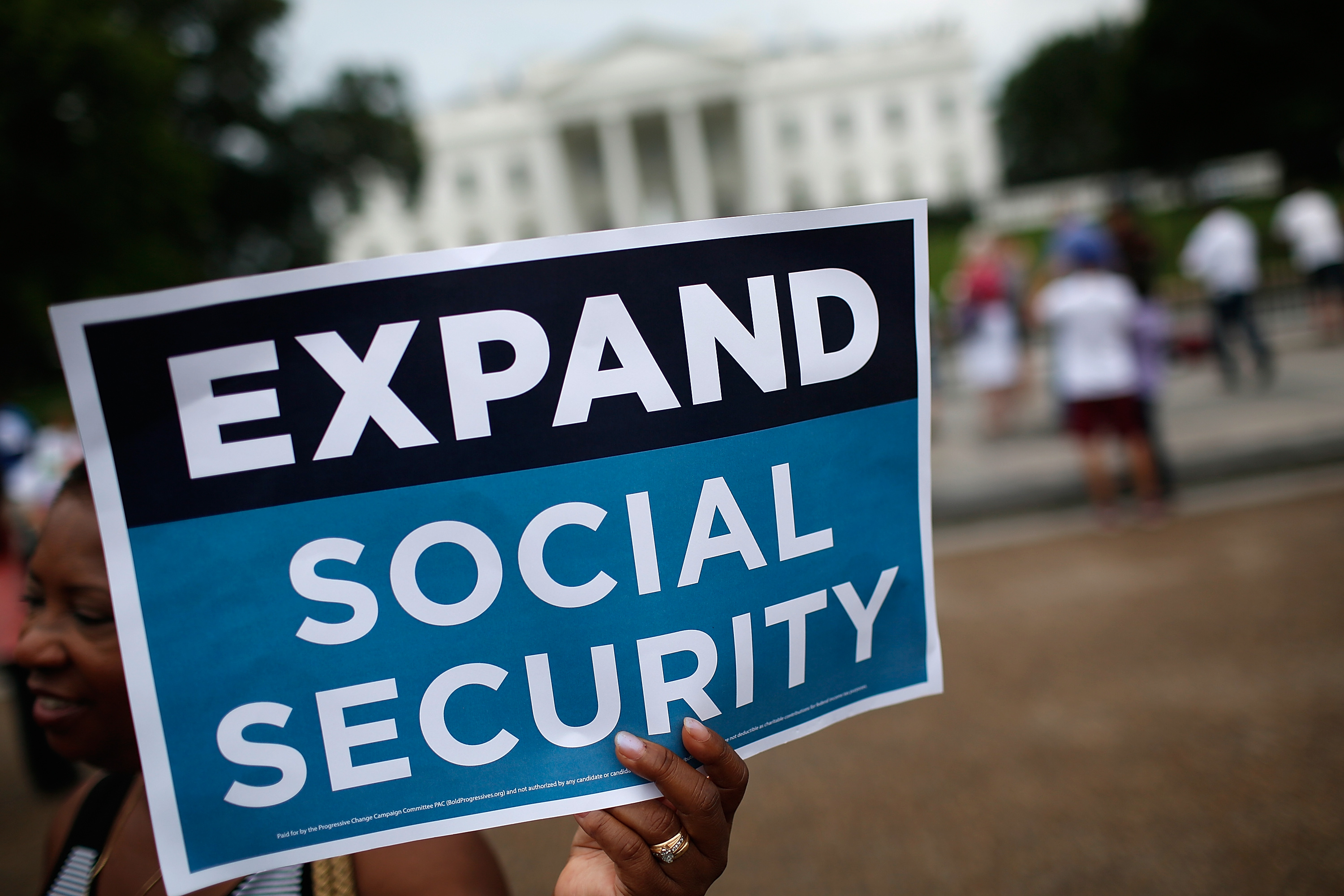 Americans interest. Social Security benefits. Job Security.
